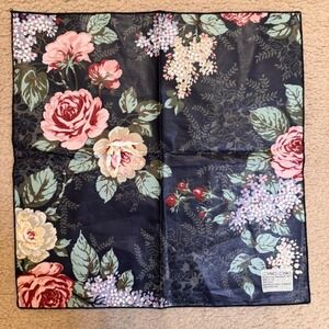 Vintage NWT Whimsygoth Victorian Floral Cotton Cloth Napkins Halloween Set 4